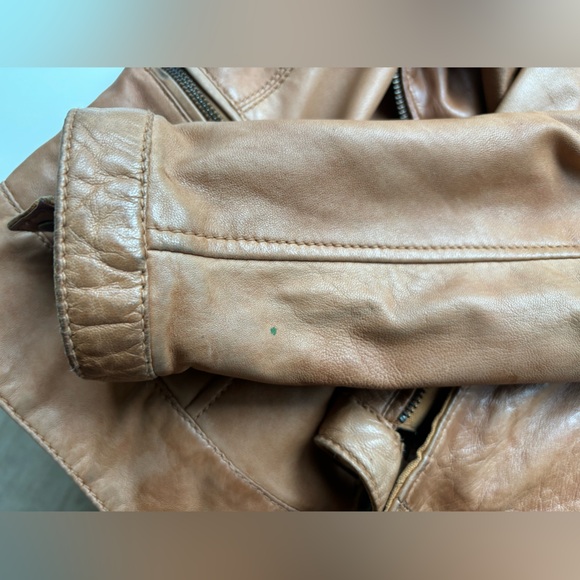 Stradivarious Real Leather Jacket - Picture 9 of 13